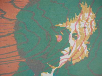 Jean LODGE, Grandir, 1996 - Gravure sur bois originale Signée 2