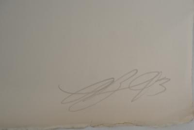 Ecole XXème siècle,  L'ange de la mort, 1993 - Gravure sur cuivre originale Signée 2