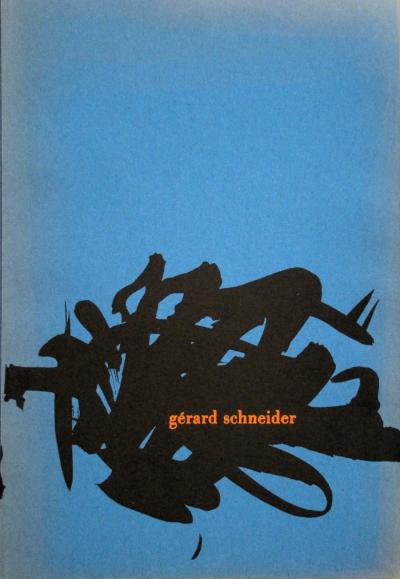 Gérhard SCHNEIDER - Geh durch den Spiegel, 1957 - Catalogue d’exposition avec une lithographie originale 2