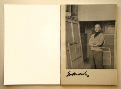 Gérhard SCHNEIDER - Geh durch den Spiegel, 1957 - Catalogue d’exposition avec une lithographie originale 2