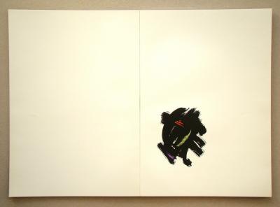 Gérhard SCHNEIDER - Geh durch den Spiegel, 1957 - Catalogue d’exposition avec une lithographie originale 2
