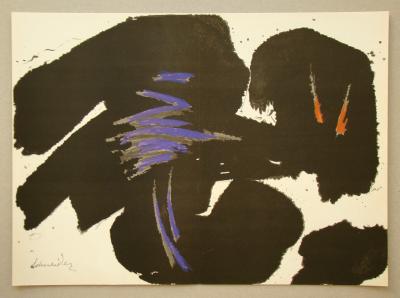 Gérhard SCHNEIDER - Geh durch den Spiegel, 1957 - Catalogue d’exposition avec une lithographie originale 2