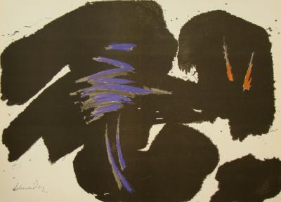 Gérhard SCHNEIDER - Geh durch den Spiegel, 1957 - Catalogue d’exposition avec une lithographie originale 2