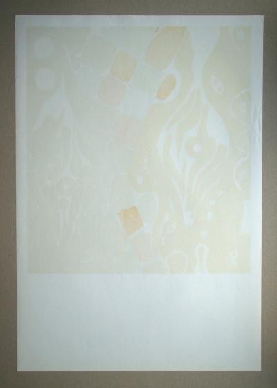 Ernst Wilhelm NAY - Composition, 1966 - Lithographie originale 2