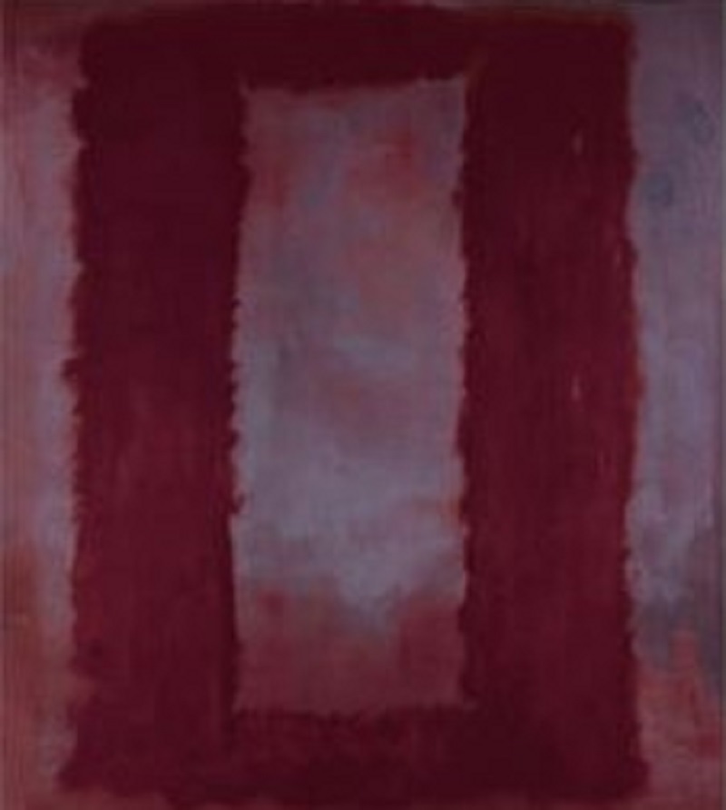 Mark Rothko - Red on maroon - Tirage d'art de luxe - Art contemporain ...