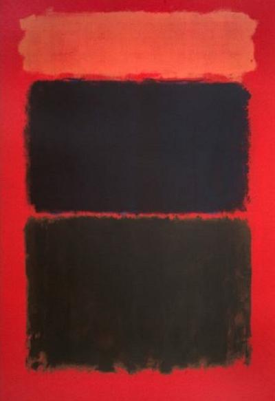 Mark Rothko - Light red over black - Tirage d’art de luxe 2