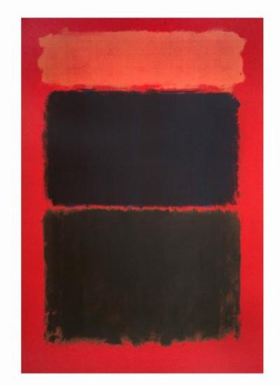 Mark Rothko - Light red over black - Tirage d’art de luxe 2