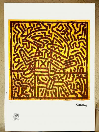 Keith Haring (Afterwards) - Sans titre - Sérigraphie Edt limitée 2