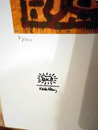 Keith Haring (Afterwards) - Sans titre - Sérigraphie Edt limitée 2