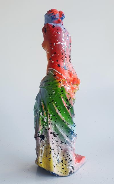 SPACO - Vénus de Milo, 2024- Sculpture pop street art 2