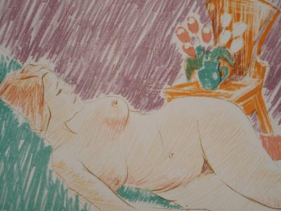 Ecole XXe siècle, Ode matinale, 1981 - Lithographie originale Signée 2