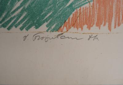 Ecole XXe siècle, Ode matinale, 1981 - Lithographie originale Signée 2