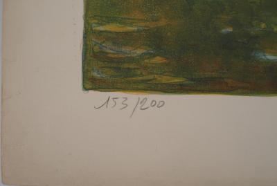 Roger FORISSIER (1924-2003), Paris, L'île Saint-Louis - Lithographie originale Signée 2