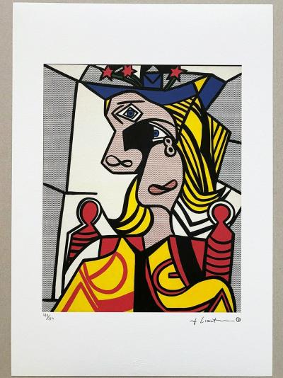 Roy Lichtenstein - Homenaje a Picasso- Edicion Limitada, firmada 2