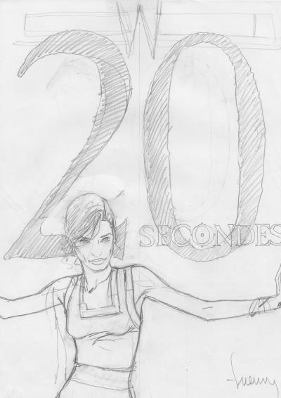 Philippe FRANCQ  - Largo Winch - Dessin original 2