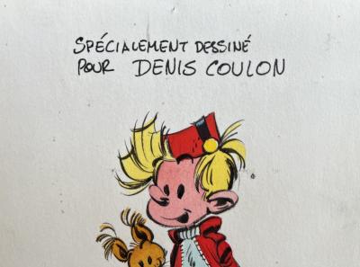 André FRANQUIN - Spirou et Spip - Dessin original 2