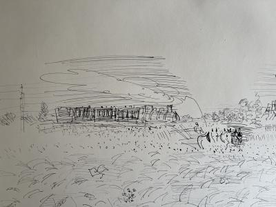Raoul DUFY - dessin original 2