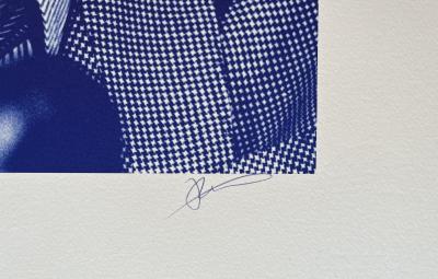 Philippe Ledru - David Bowie - impression lithographique 2