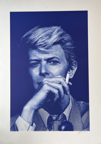 Philippe Ledru - David Bowie - impression lithographique 2