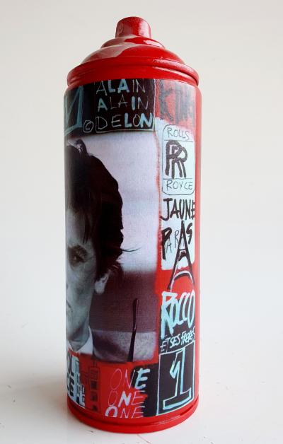 SPACO - Bombe Alain Delon , 2024  - Sculpture pop street art 2
