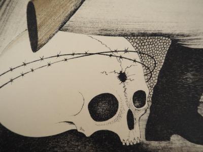 Mikhail CHEMIAKIN (1943), Le garde, vers 1980 - Lithographie originale 2