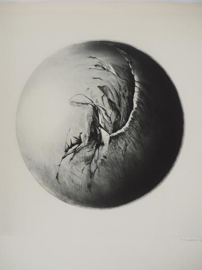 Gérard TITUS-CARMEL, Cosmologie sphérique, 1972 - Gravure originale Signée 2
