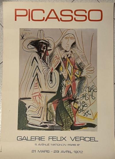 Pablo Picasso (d’après) - Galerie Félix Vercel - Affiche 2