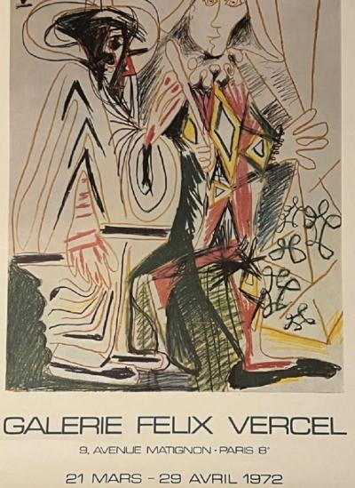 Pablo Picasso (d’après) - Galerie Félix Vercel - Affiche 2