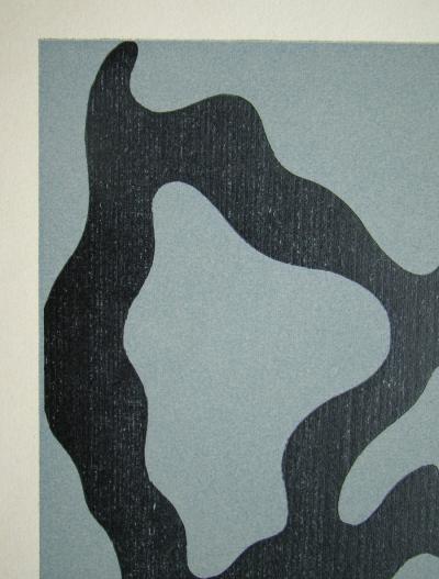 Jean ARP - Relief II., 1954 - Gravure sur bois originale 2