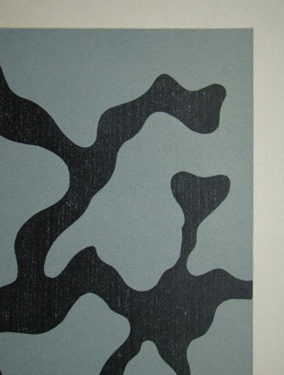 Jean ARP - Relief II., 1954 - Gravure sur bois originale 2