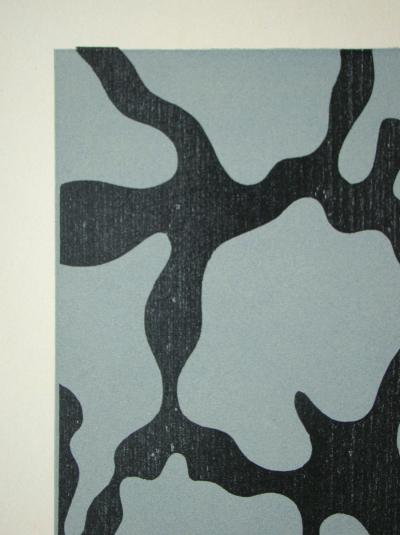 Jean ARP - Relief I., 1954 - Gravure sur bois originale 2