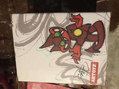 Mist - ARTOYZ Devilo Erectus Rouge - Signé Numéroté 2