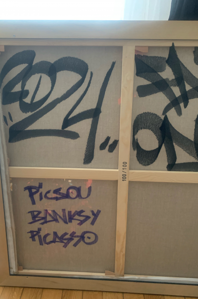 Fat - Picsou Banksy Picasso - Acrylique 2