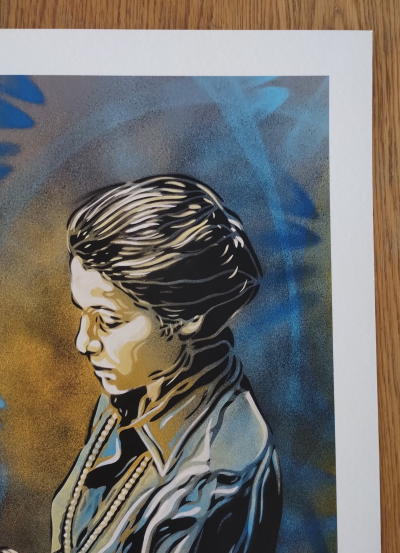 C215 Simone au perchoir -  Impression digitale signée 2