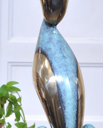 Stephane Szendy - Déesse de l’Amour, 2017 - Sculpture Bronze patine oxyde de cuivre 2