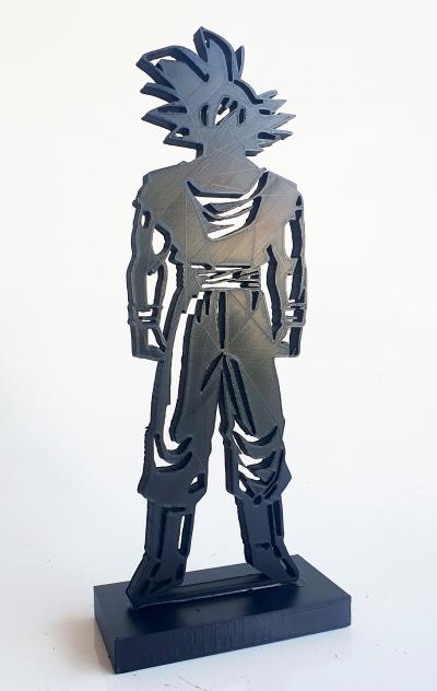 PYB - Goku dragon ball, 2024 - Sculpture pop street art 2