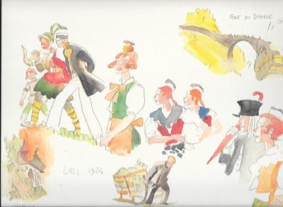 Hugo Pratt - Corto en Suisse - Portfolio de 25 Lithographies, signées 2