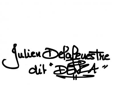 DENZA - Up in the sky, 2019 - Panneau aluminium Dibond signé et numéroté 2