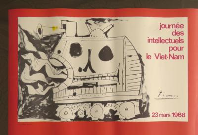 Soulages - Picasso - Vasarely - Masson - Journée des intellectuels pour le Viet-Nam - 1968 2