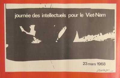 Soulages - Picasso - Vasarely - Masson - Journée des intellectuels pour le Viet-Nam - 1968 2