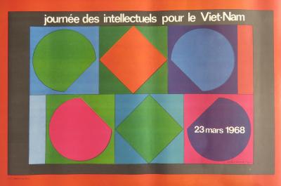 Soulages - Picasso - Vasarely - Masson - Journée des intellectuels pour le Viet-Nam - 1968 2
