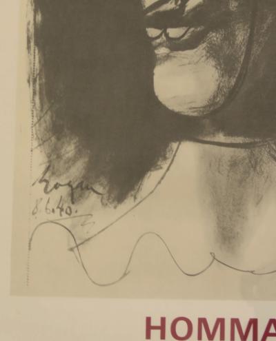 Pablo Picasso - Hommage à Christian et Yvonne Zervos - 1971 (encadré) 2