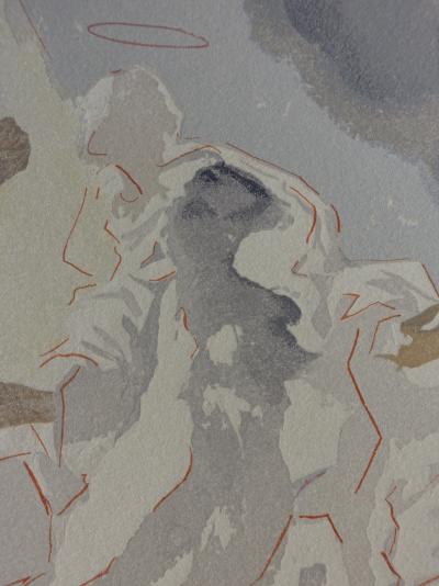 Salvador DALI : Nouvel aspect de Béatrice, Bois gravé original 2