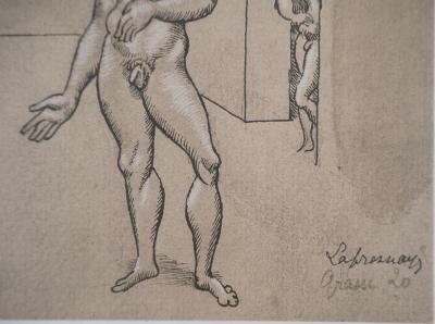 Roger de la FRESNAYE : Ecurie fantastique, Lithographie signée 2