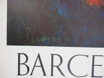 Pablo PICASSO : L’attente, Affiche originale d’époque 2