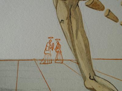 Salvador DALI : Bertrand de Horn, Bois gravé original 2