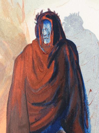 Salvador DALI : Apparition de Pluton, Bois gravé original 2
