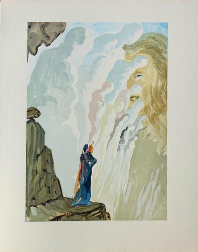 Salvador DALI : La beauté des sculptures, Bois gravé original 2