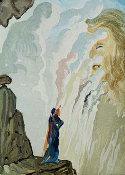 Salvador DALI : La beauté des sculptures, Bois gravé original 2