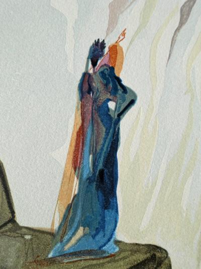 Salvador DALI : La beauté des sculptures, Bois gravé original 2
